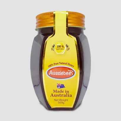 Aussibee Natural Honey 500 gm